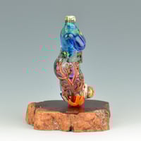Image 4 of XXXL. Curvy Coral Reef Goddess - Flamework Glass Sculpture