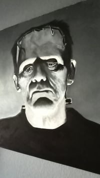 Image 3 of "Urrggghhhh" Original Oil 3D