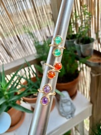 Image 1 of Adjustable Crystal Ring