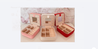 Image 1 of Personalised Jewellery Box- 3 COLOURS AVAILABLE