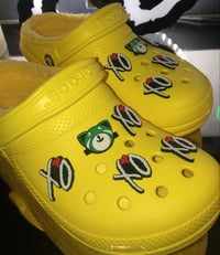 XO & OXCY croc charms 4 pack