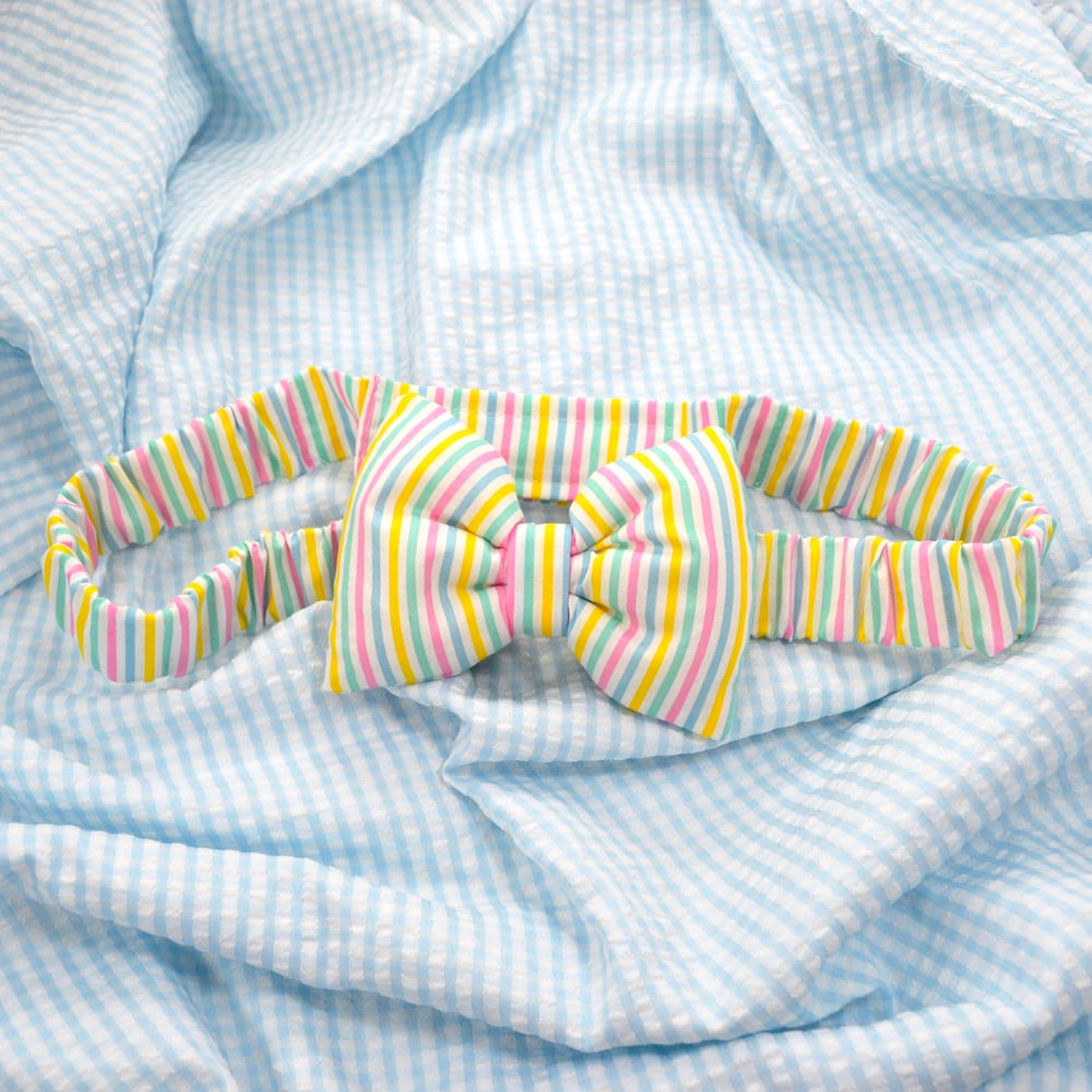 Bow Belt - Candy Stripes