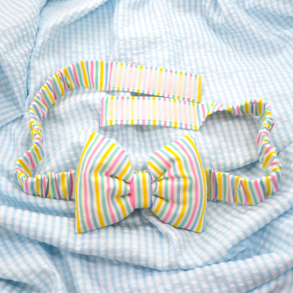 Bow Belt - Candy Stripes