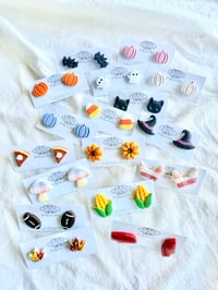 Image 1 of Fall/Halloween Studs ($8 each or 3 for $21)