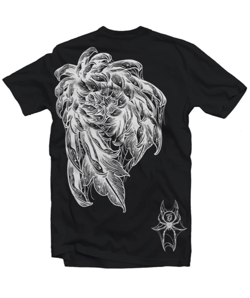 Image of T-SHIRT SPIDER FLOWER (black) 