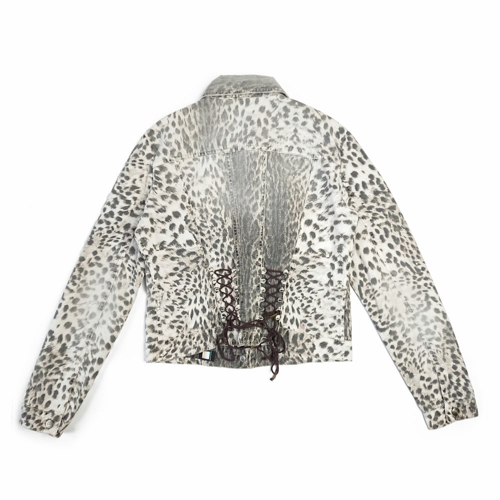 Image of Roberto Cavalli Leopard Print Jacket