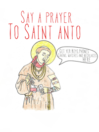 Saint Anto A3 Print 