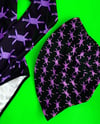 BARBED WIRE BUCKET HAT BLACK/PURPLE