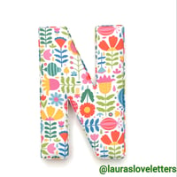 Image 3 of PREMIUM FABRIC LETTER WITH NAMETAG