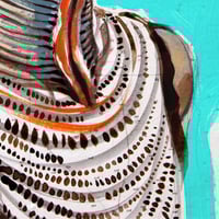 Image 4 of Paper Art Print - "Dinka"