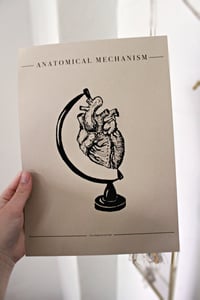 Image 1 of Print A6, A5, A4 et A3 “Anatomical Mechanism" 2