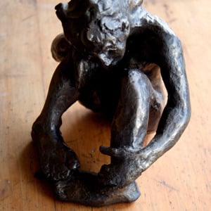 Image of Sitting Nude - Bronze