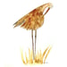 Image of Peaceful Limpkin, nature-inspired bird art