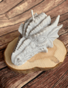 Mountain Guardian | Dragon Shaped Soy Wax Pillar Candle