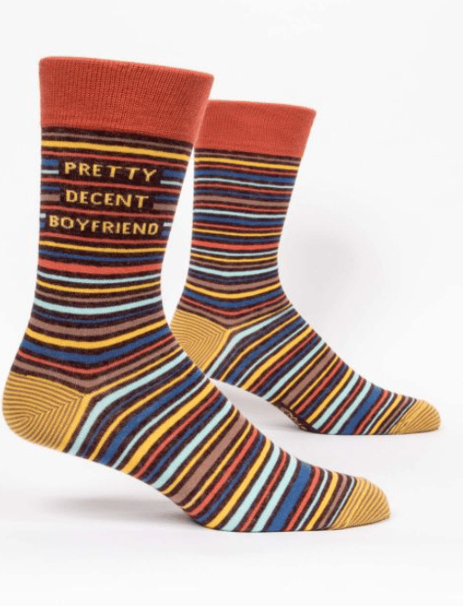 Image of Pretty Decent Boyfriend Men's Crew Socks