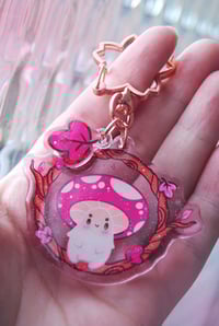 Image 3 of Mushroom Keychain