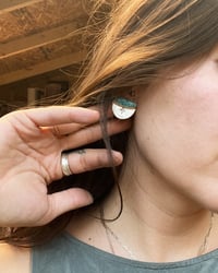 Image 2 of Kingman Turquoise Studs