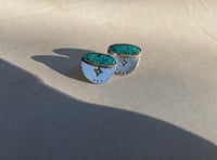 Image 1 of Kingman Turquoise Studs