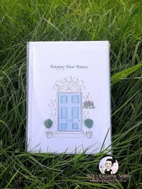Happy New Home Sea Glass Card