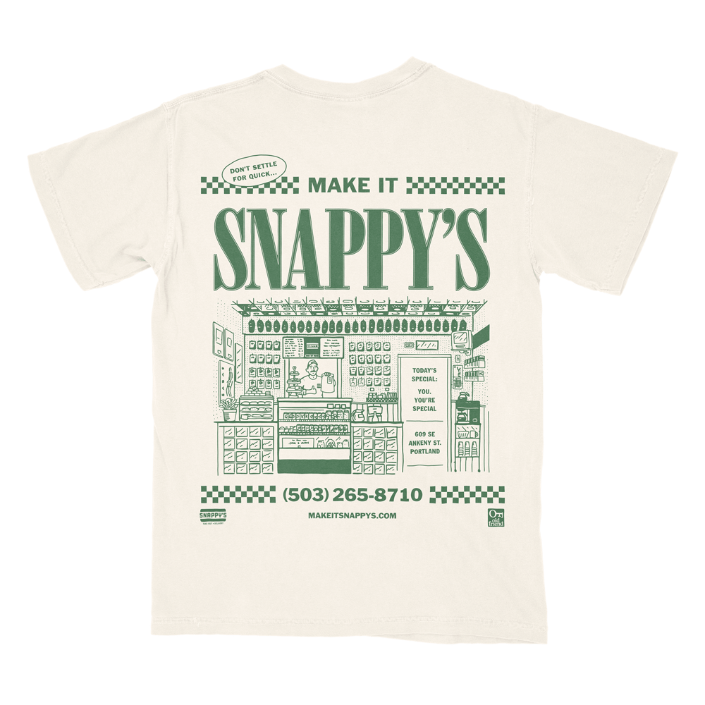 Snappy's x Old Friend Pocket-T