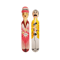 Image 3 of Door Stop 'Legends Pack' Hand Painted Wood