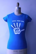 Image of Hi Hater T-Shirt - Womens (Aqua Blue)