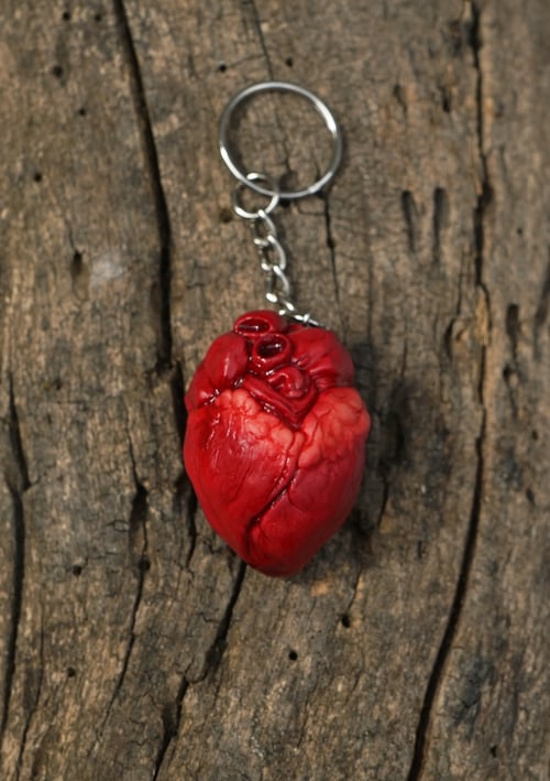 Image of Anatomical 'Like' keychain