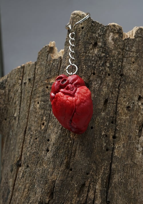 Image of Anatomical 'Like' keychain 