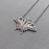 Sterling Silver Eastern Tiger Swallowtail Necklace No. 2