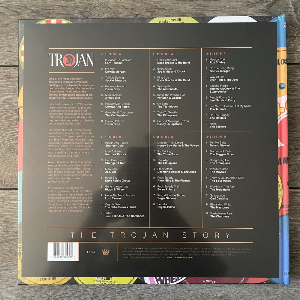 Image of The Trojan Story (Box) Vinyl 3xLP