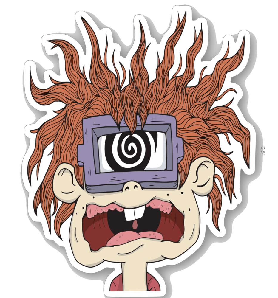 Image of Schizo Chuckie Sticker