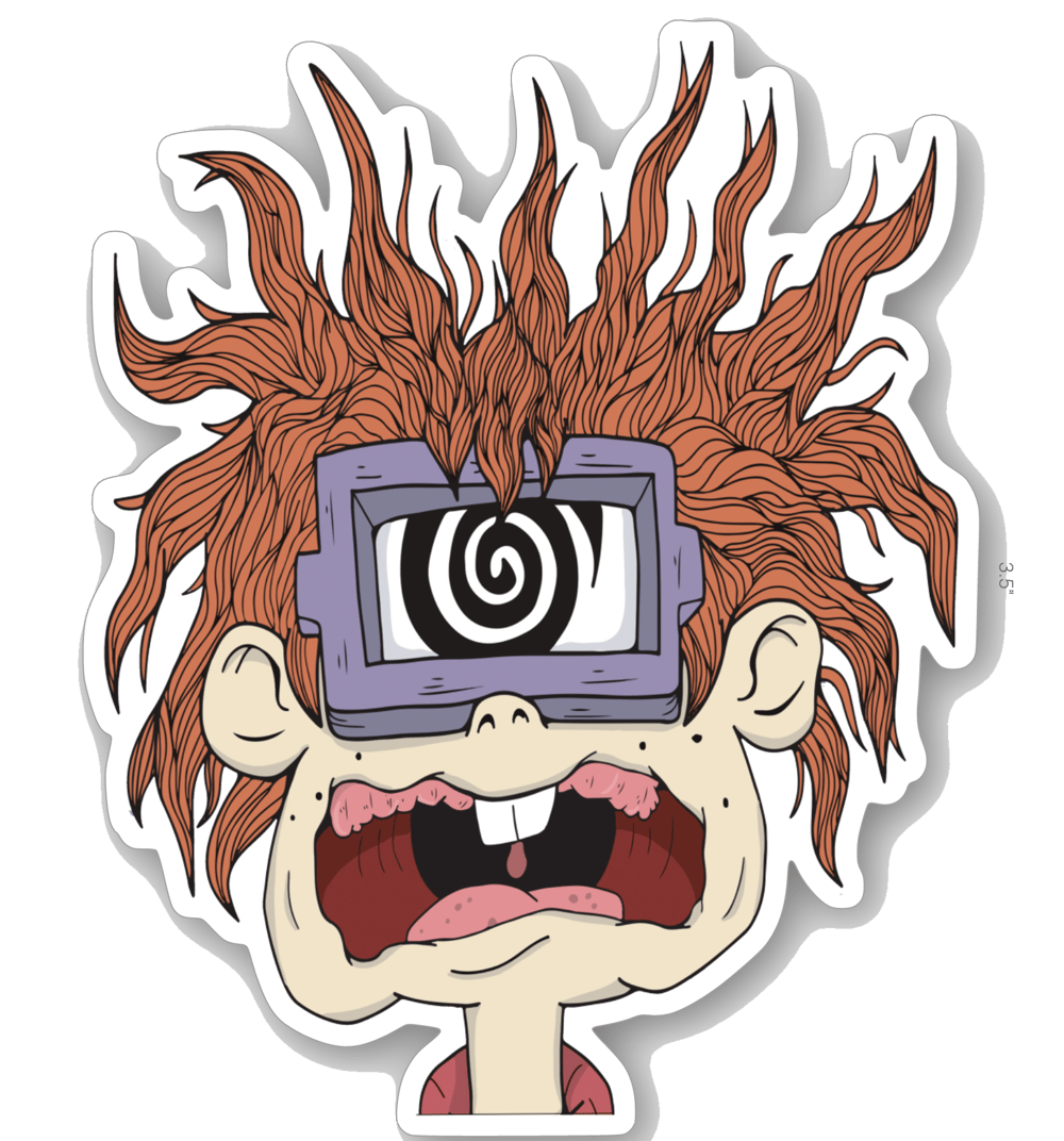 Schizo Chuckie Sticker