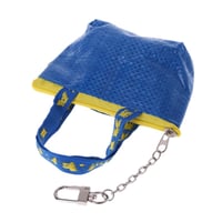 Image 4 of MINI IKEA INSPIRED SHOPPING BAG KEYCHAIN / COIN POUCH