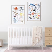 Image 2 of Ocean Alphabet Print