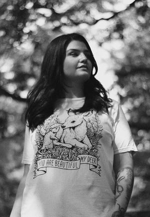 Image of My Deer Organic T-Shirt ~ White