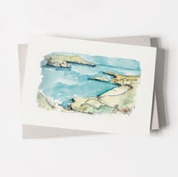 Serifos Watercolour Card