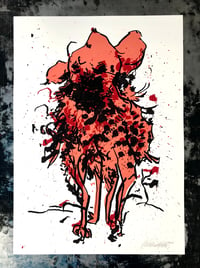 Image 1 of Hyena poster by Wayne Horse 