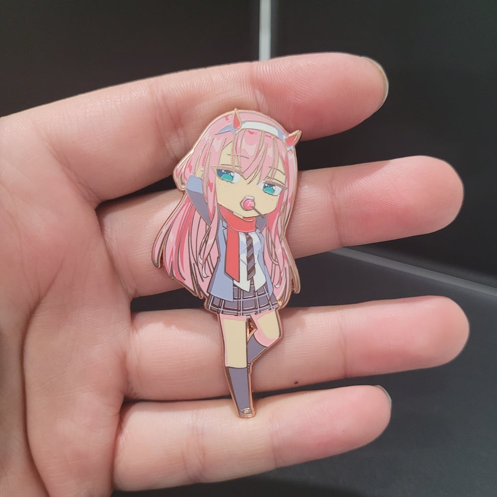 Image of Chibi Zerotwo pin AVAILABLE NOW!!