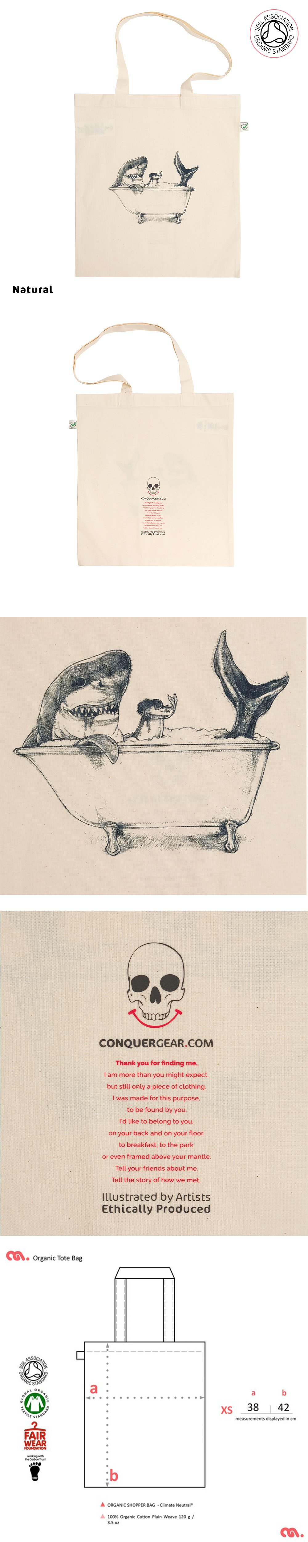 Shark Tote Bags
