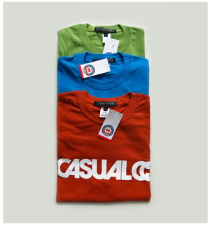 Image of 'CASUALCO' LOGO TEE