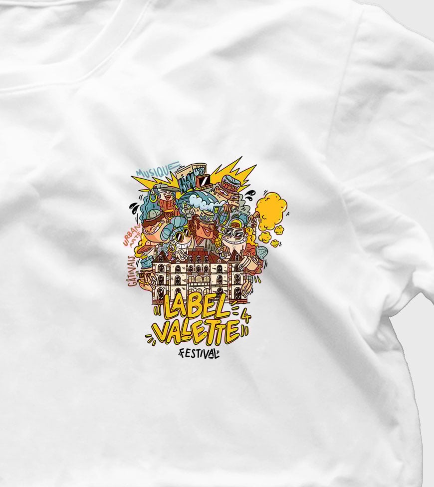 Tee-shirt LaBel Valette#4