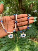 Image 1 of Beaded Protection Eye Necklace