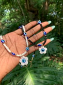 Image 5 of Beaded Protection Eye Necklace 