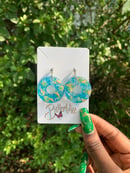 Image 3 of Pink Lemonade + Blue Orangeade Earrings