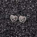 5 Pairs of Heart Earrings