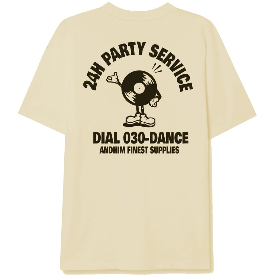 Image of andhim's "24h Party Service" Shirt - beige