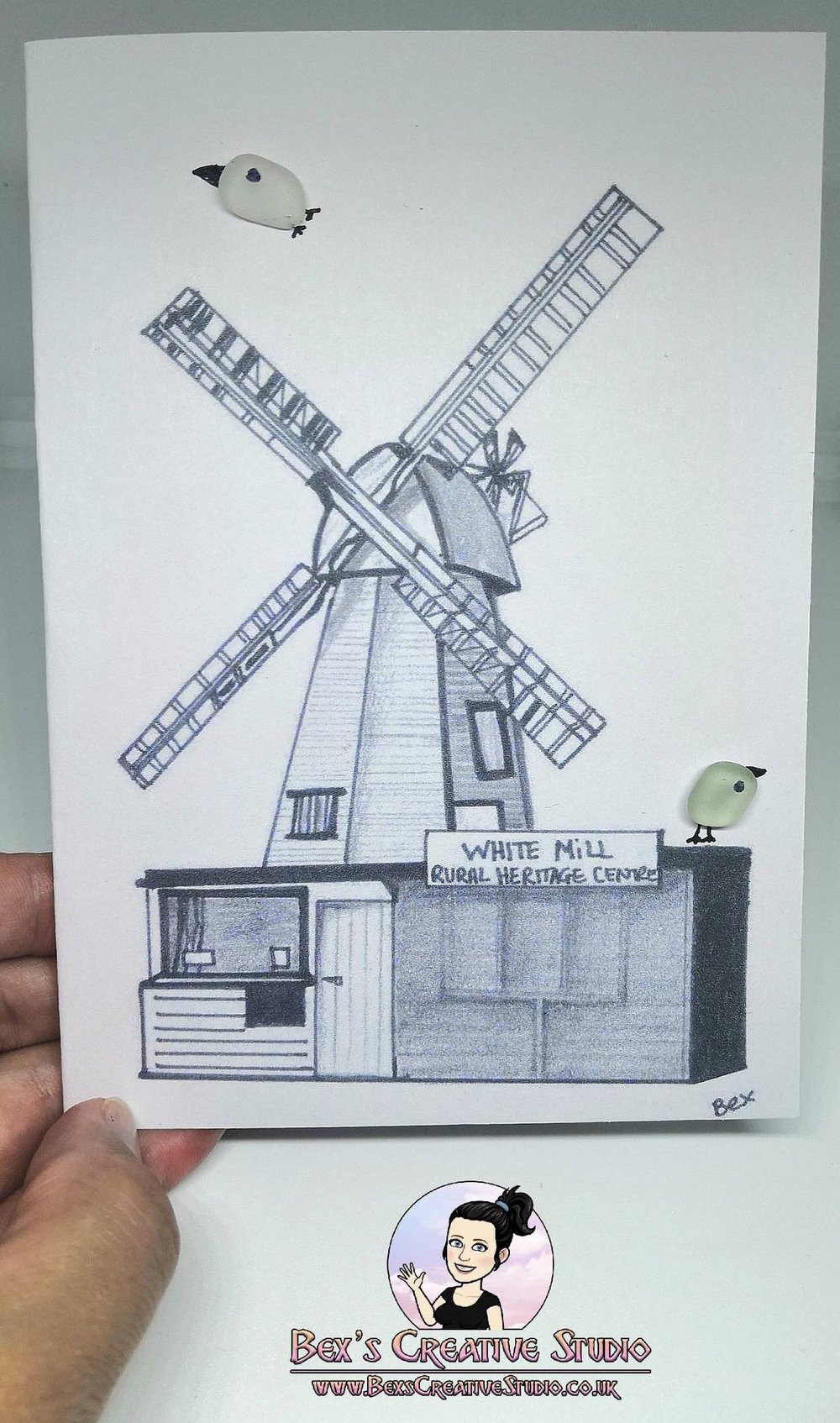 Image of Greetings Cards featuring Sandwich Town, White Mill Sandwich, White Cliffs of Dover