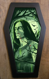 Peter Steele Coffin Framed Art (WORLDWIDE SHIPPING)