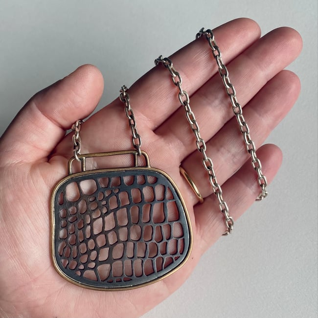 Charming Crocodile Necklace