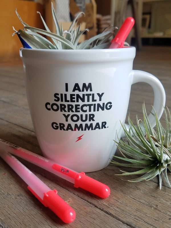Image of Silently Correcting Your Grammar Mug